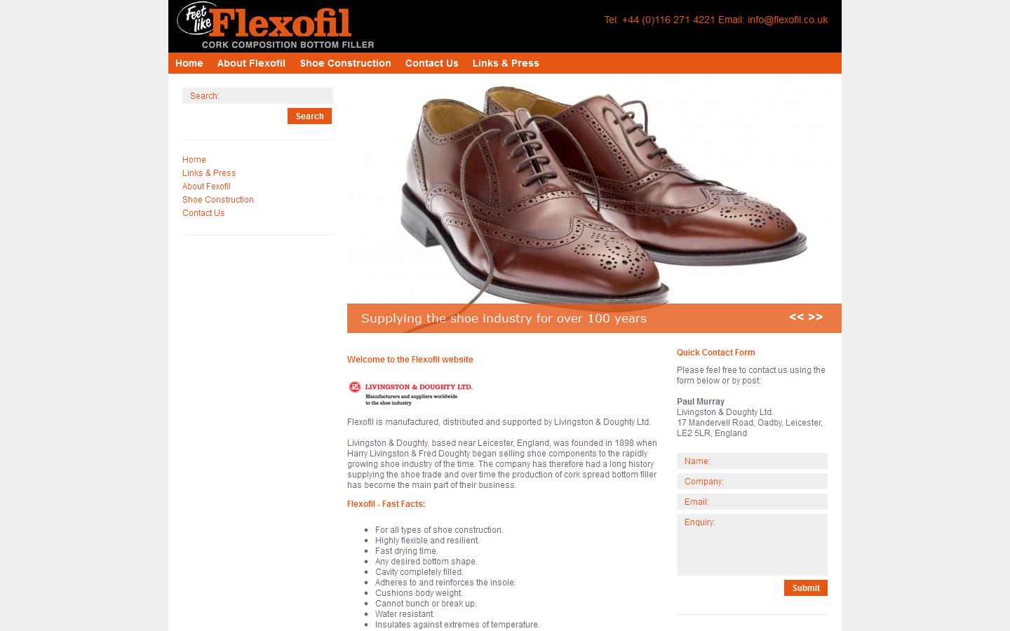 Livingston & Doughty Ltd Website