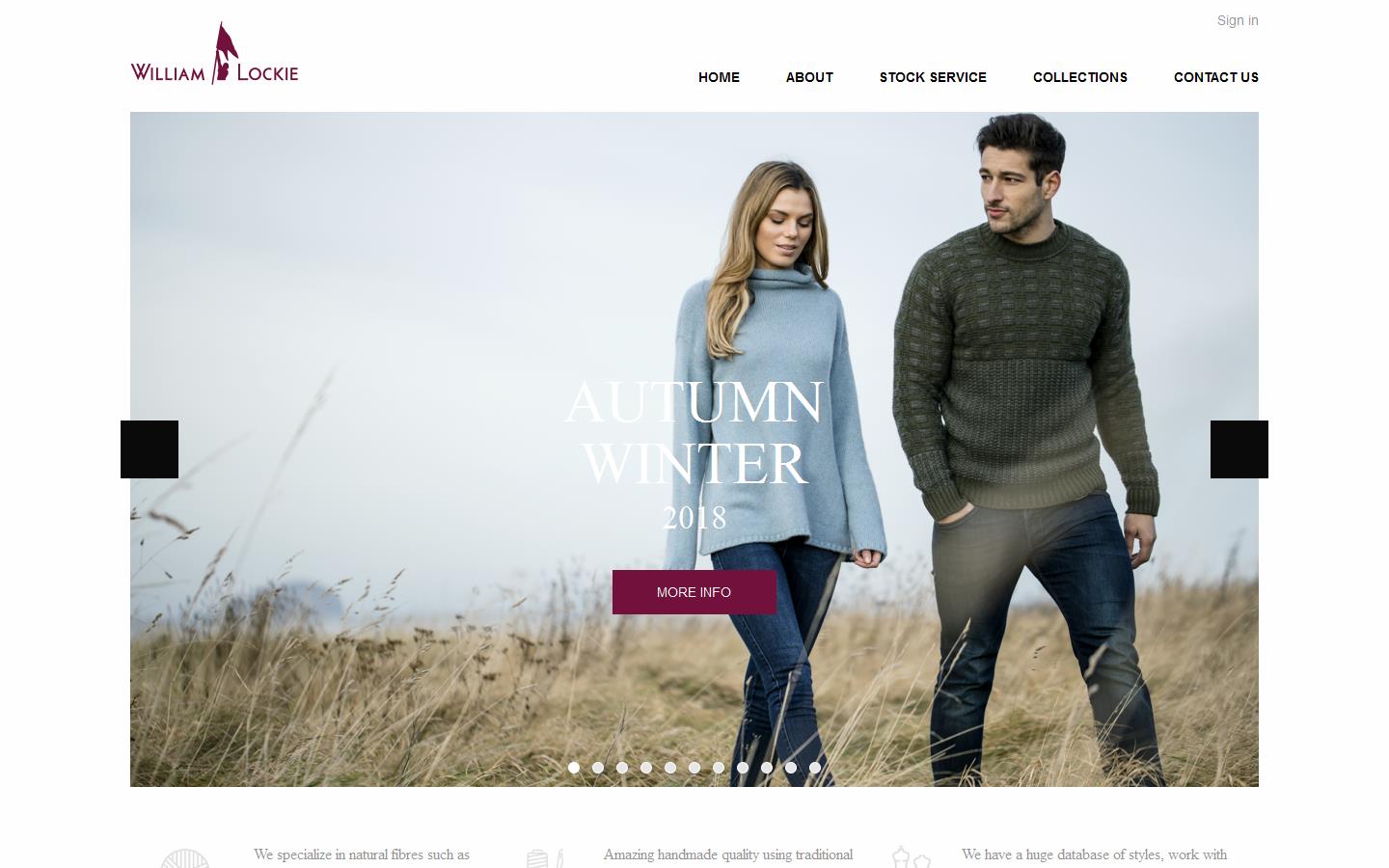 William Lockie & Company Ltd Website