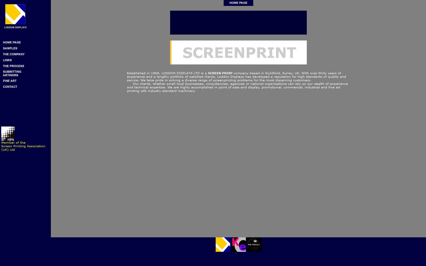 Loddon Displays Website