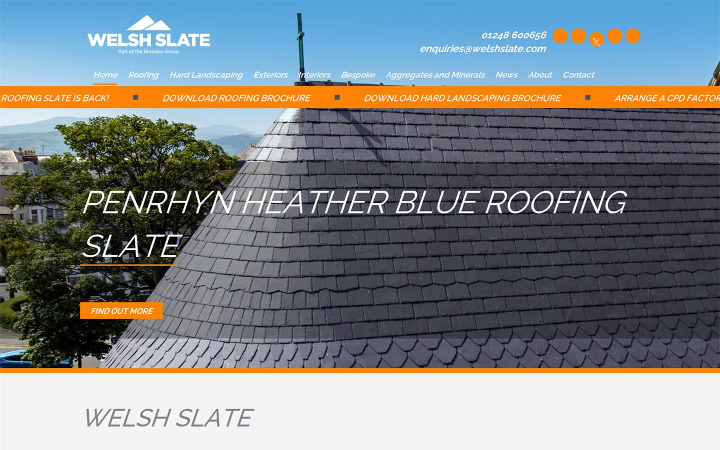 Welsh Slate Website