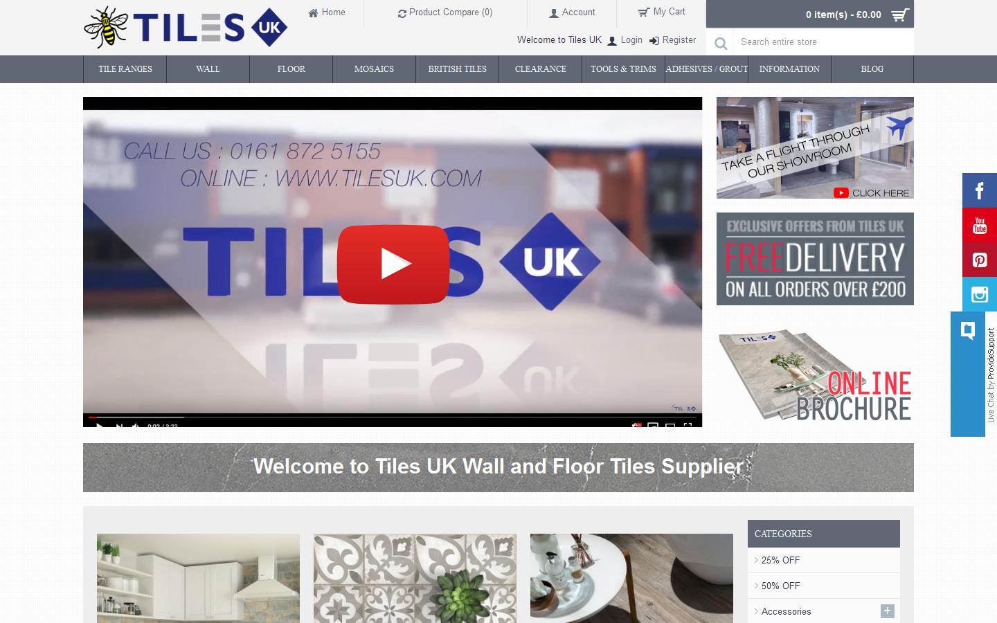 Tiles UK Website