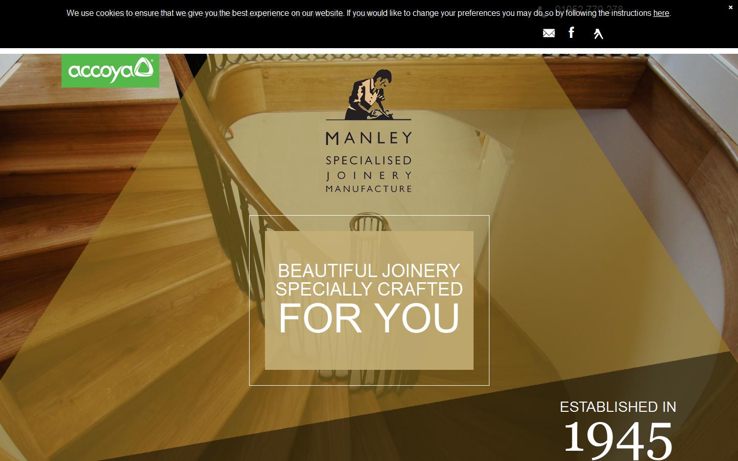 A R Manley & Son Ltd Website