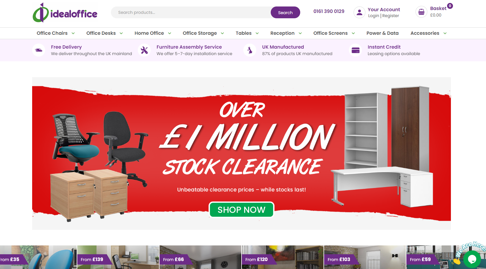 Ideal Office Website