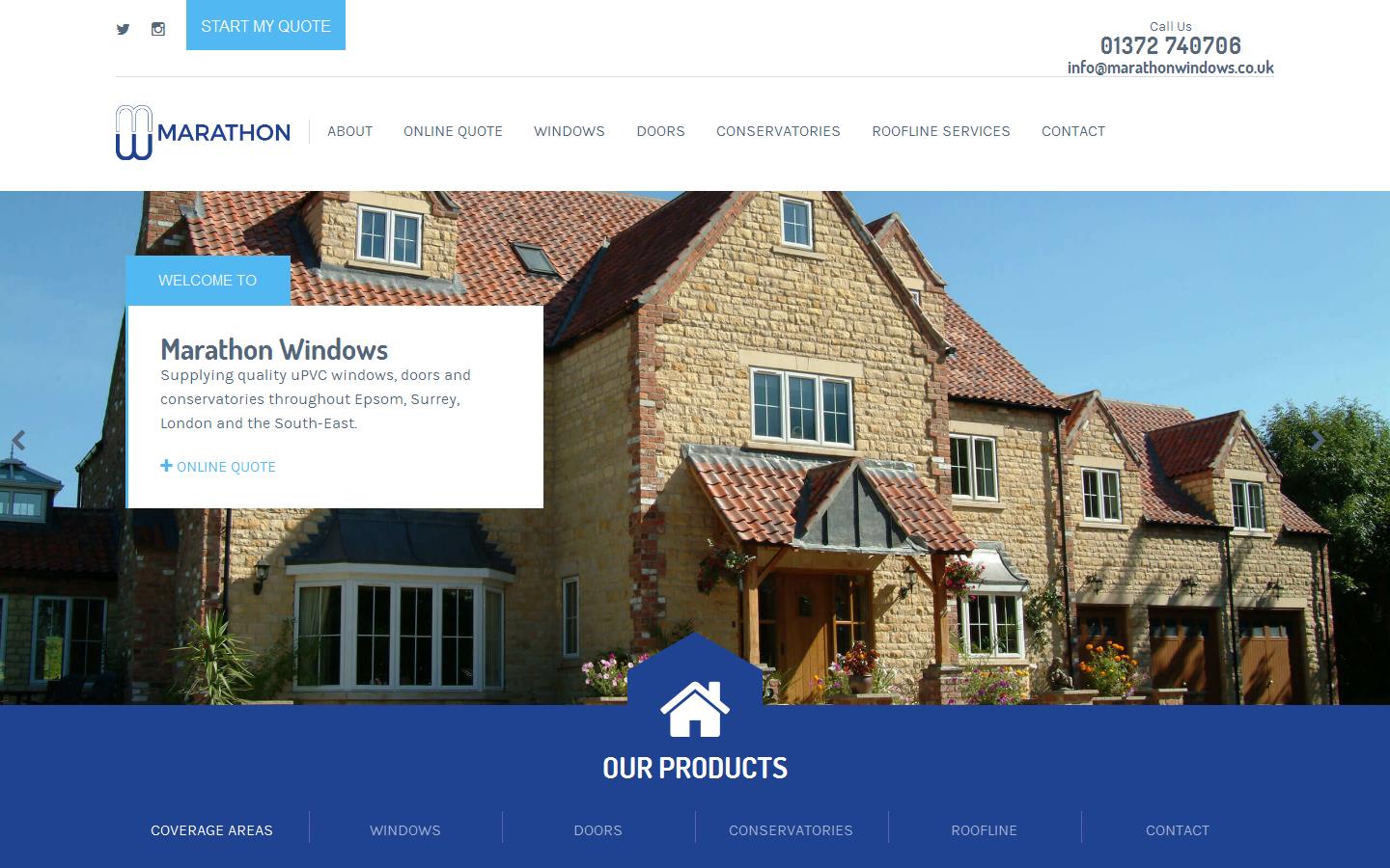 Marathon Windows Company Ltd Website