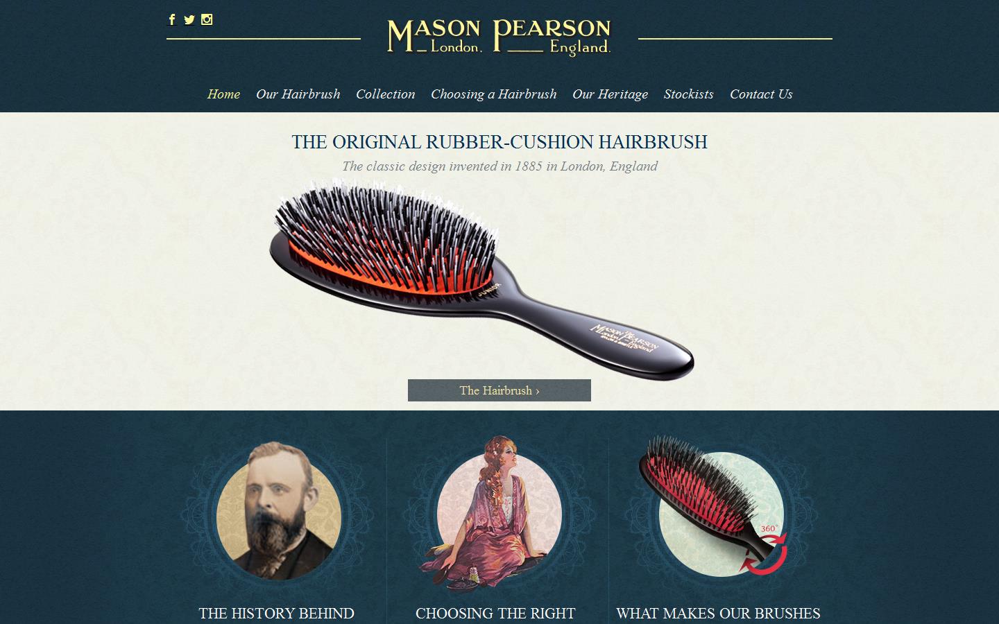 Mason Pearson Bros Ltd Website
