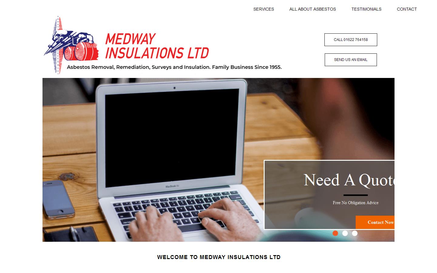 Medway Insulations Ltd Website