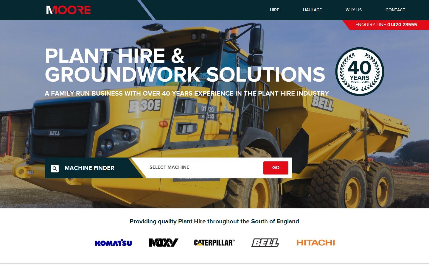 Chris Moore Transport Company Ltd Website