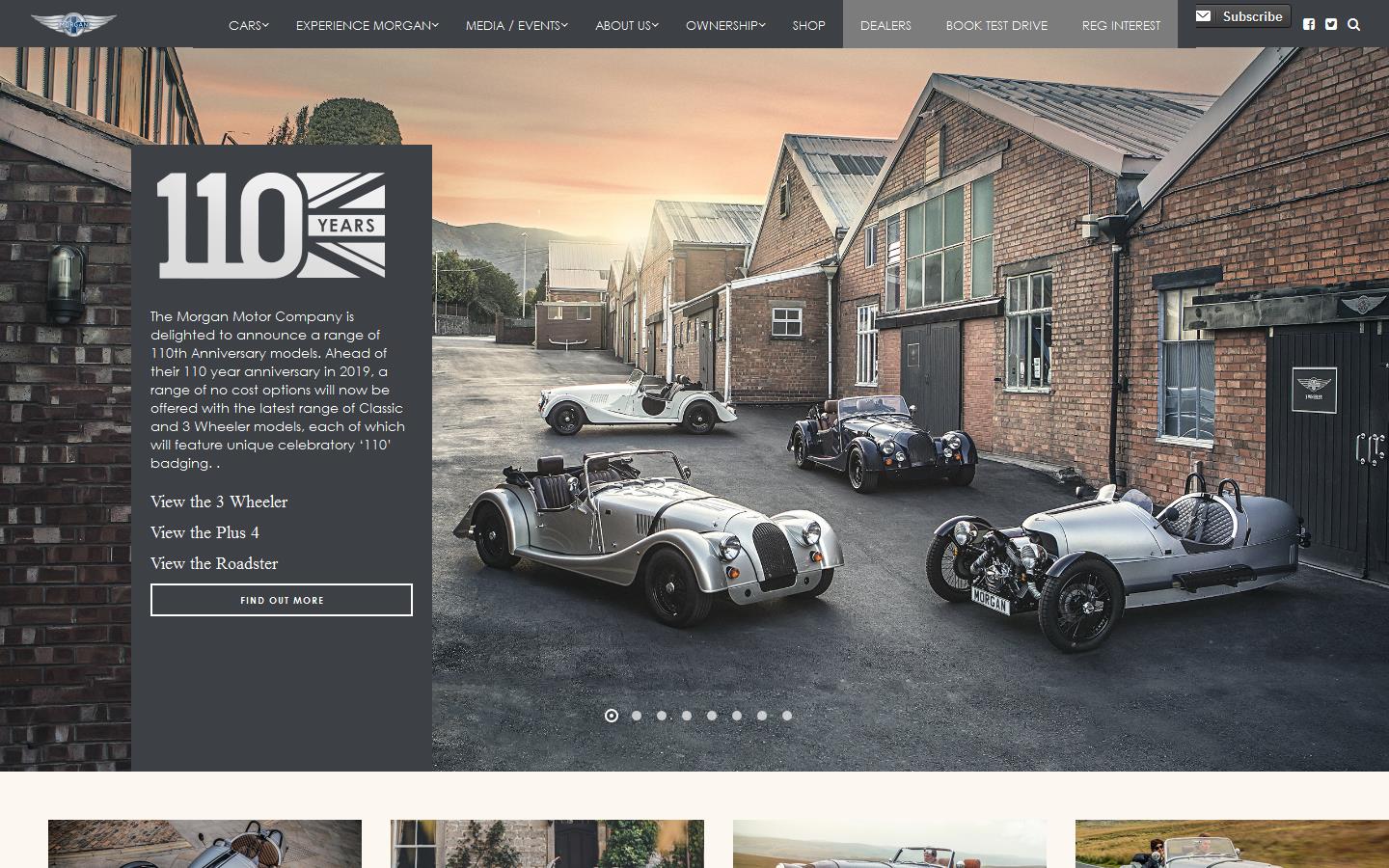 Morgan Motor Company Website