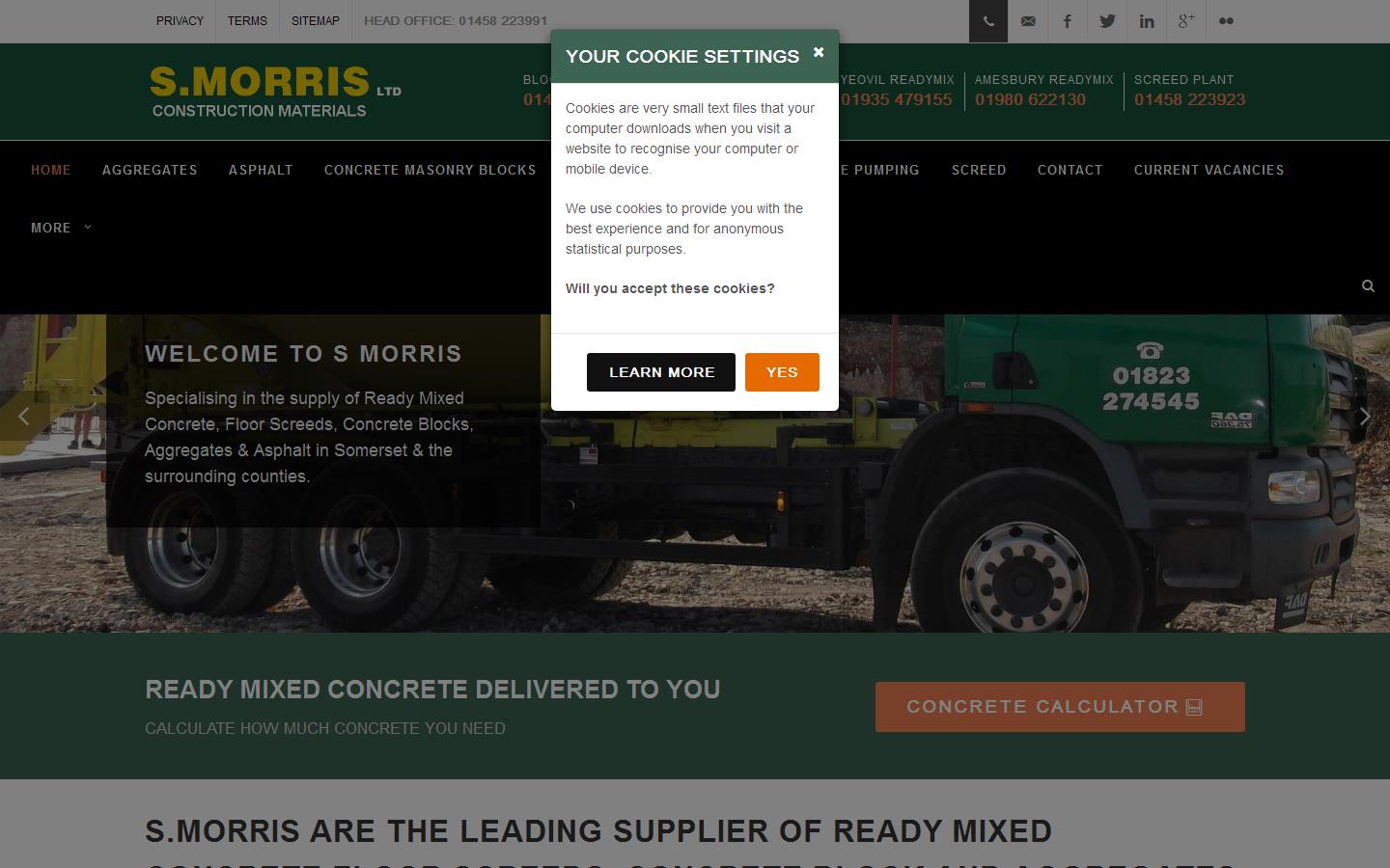 S Morris Ltd Website