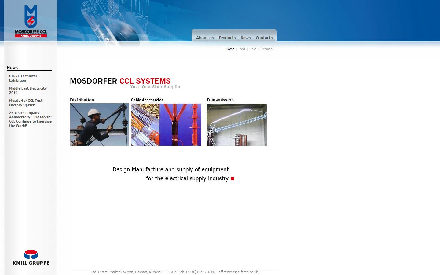 Mosdorfer C C L Systems Ltd Website