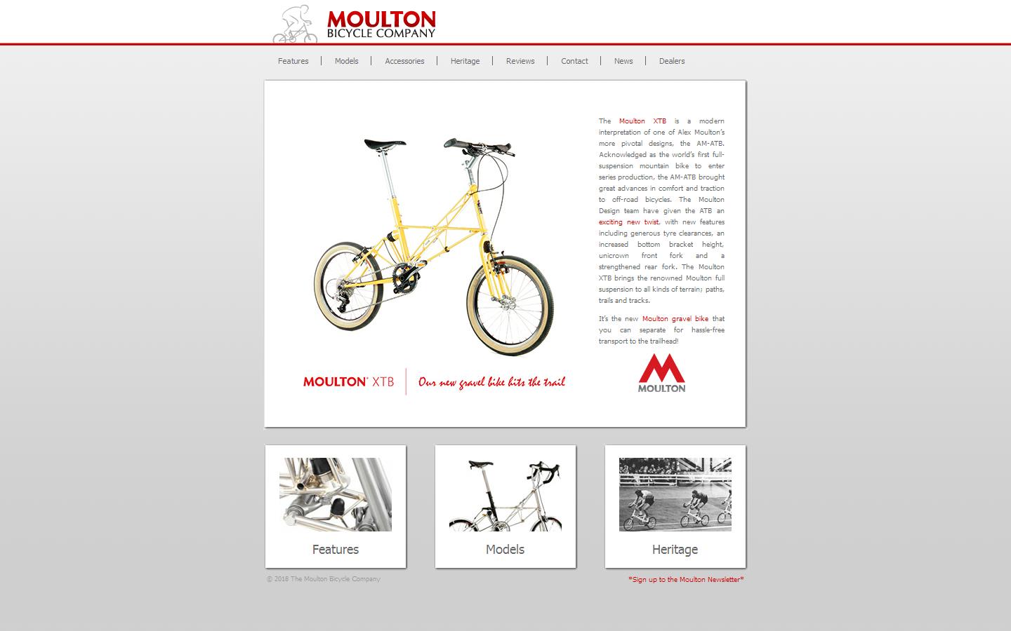 Moulton Bicycle Company Website