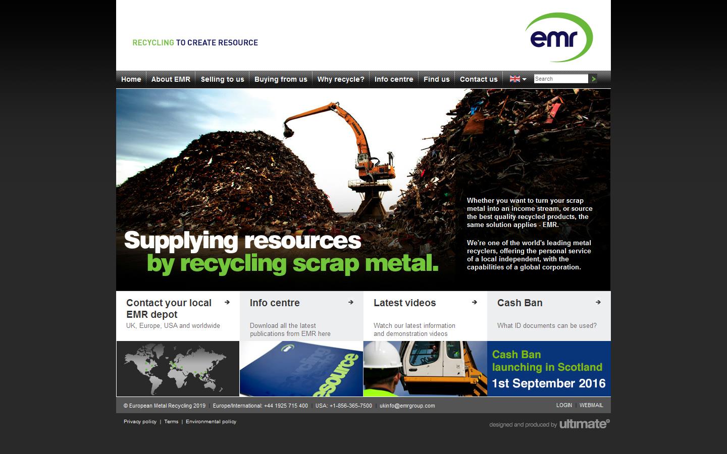 European Metal Recycling Website