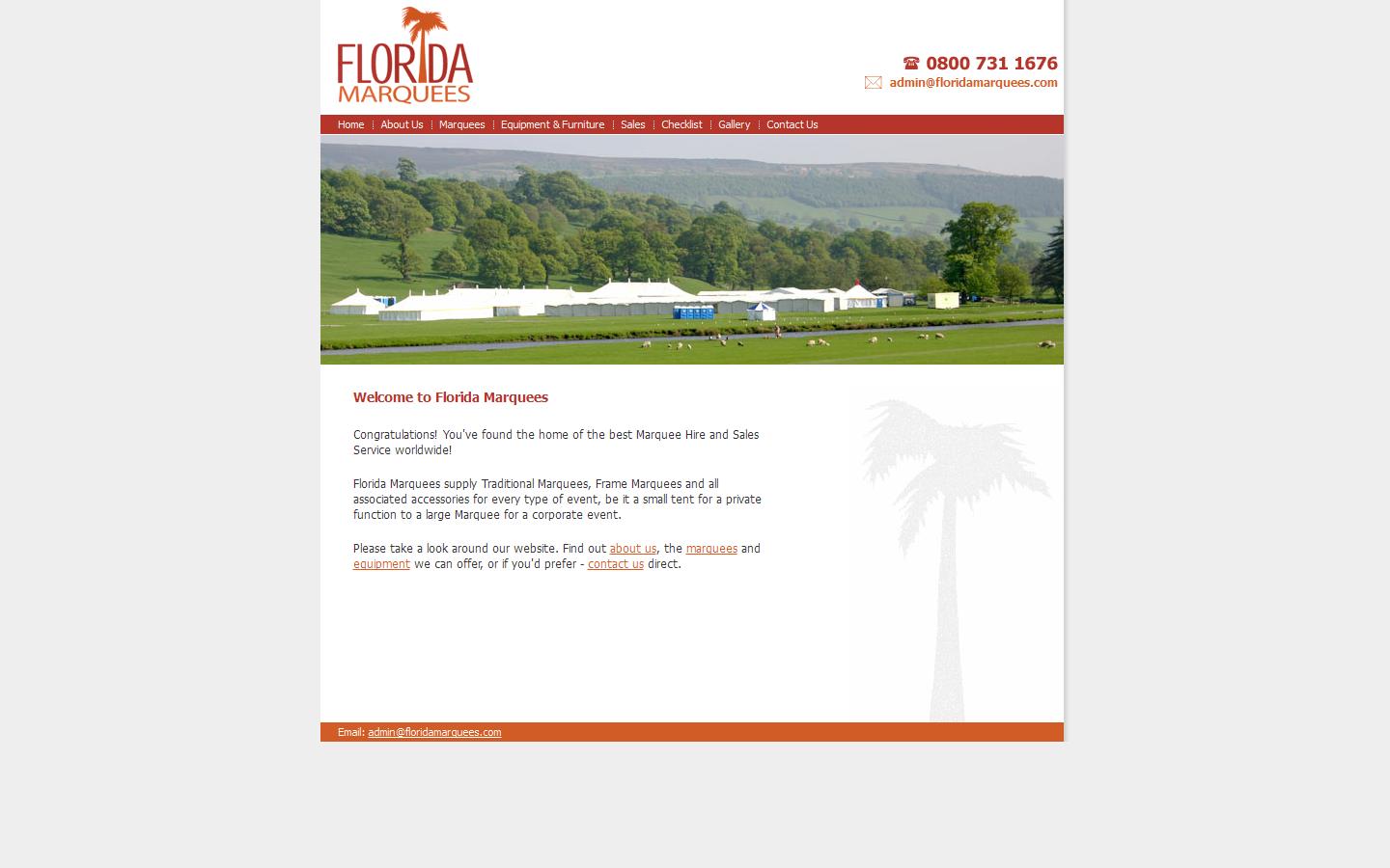 Florida Marquees Website