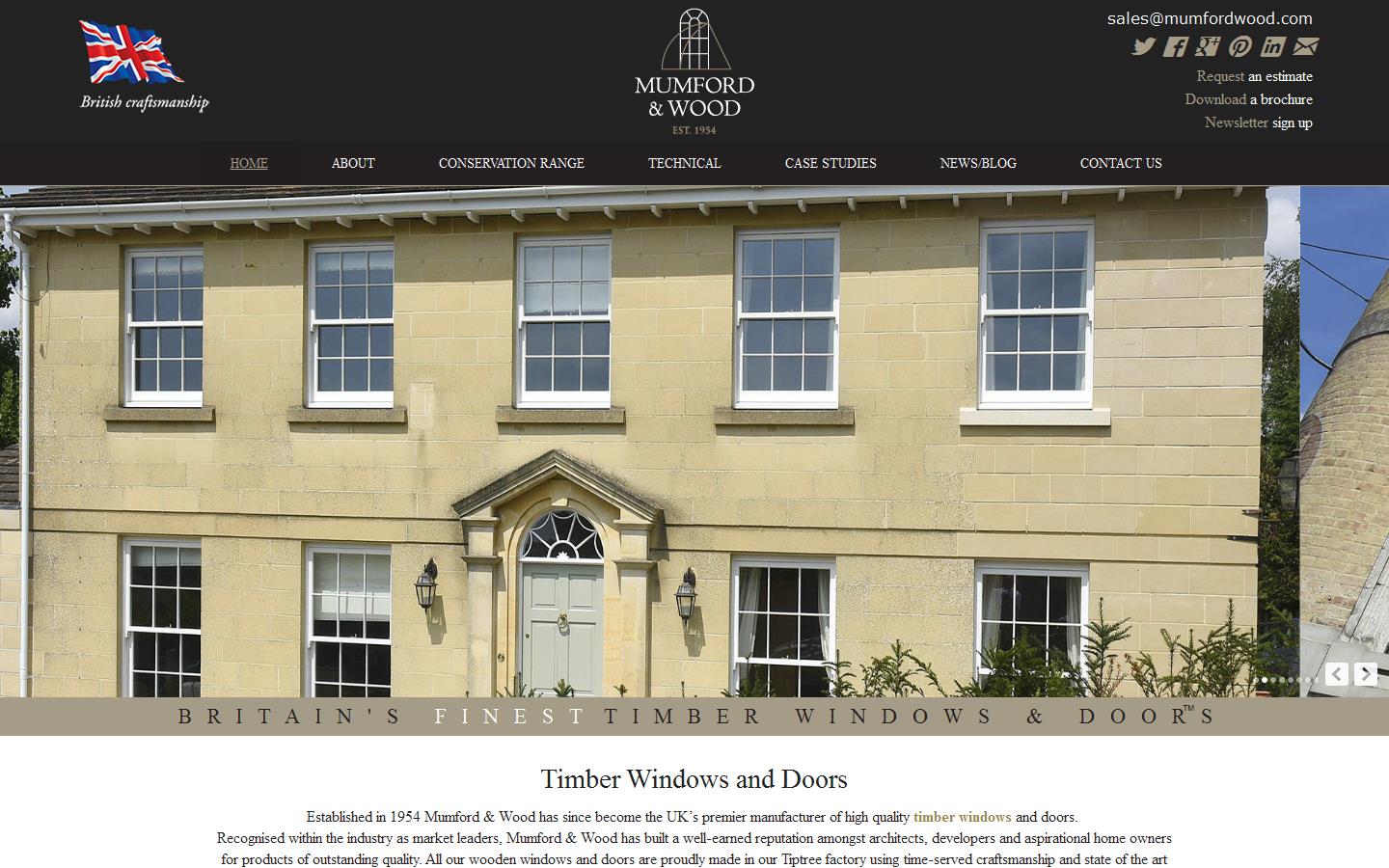 Mumford & Wood Website