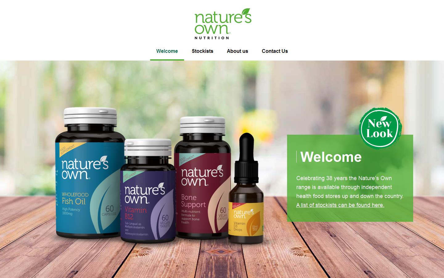 Nature''s Own Website