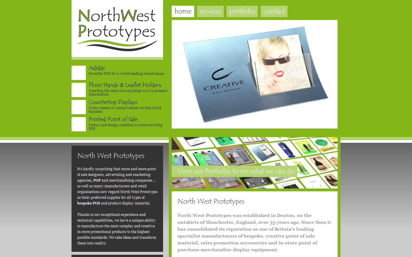North West Prototypes Ltd Website