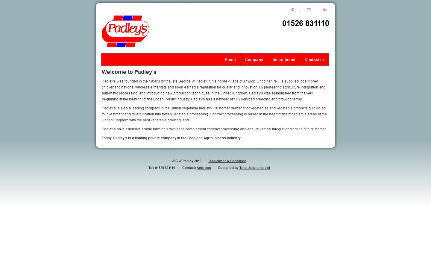 Padley''s Website