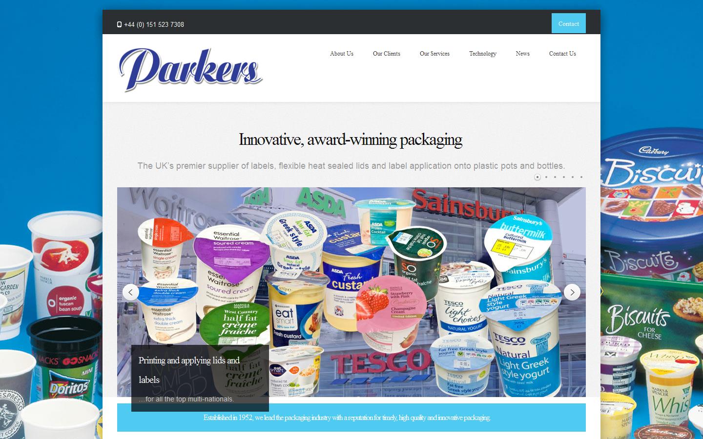 T W Parkers Website