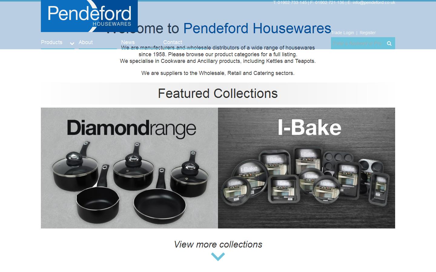 Pendeford Housewares Website