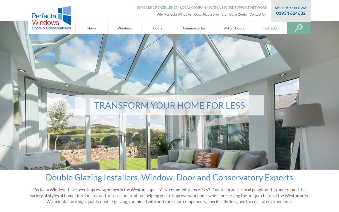 Perfecta Windows Website