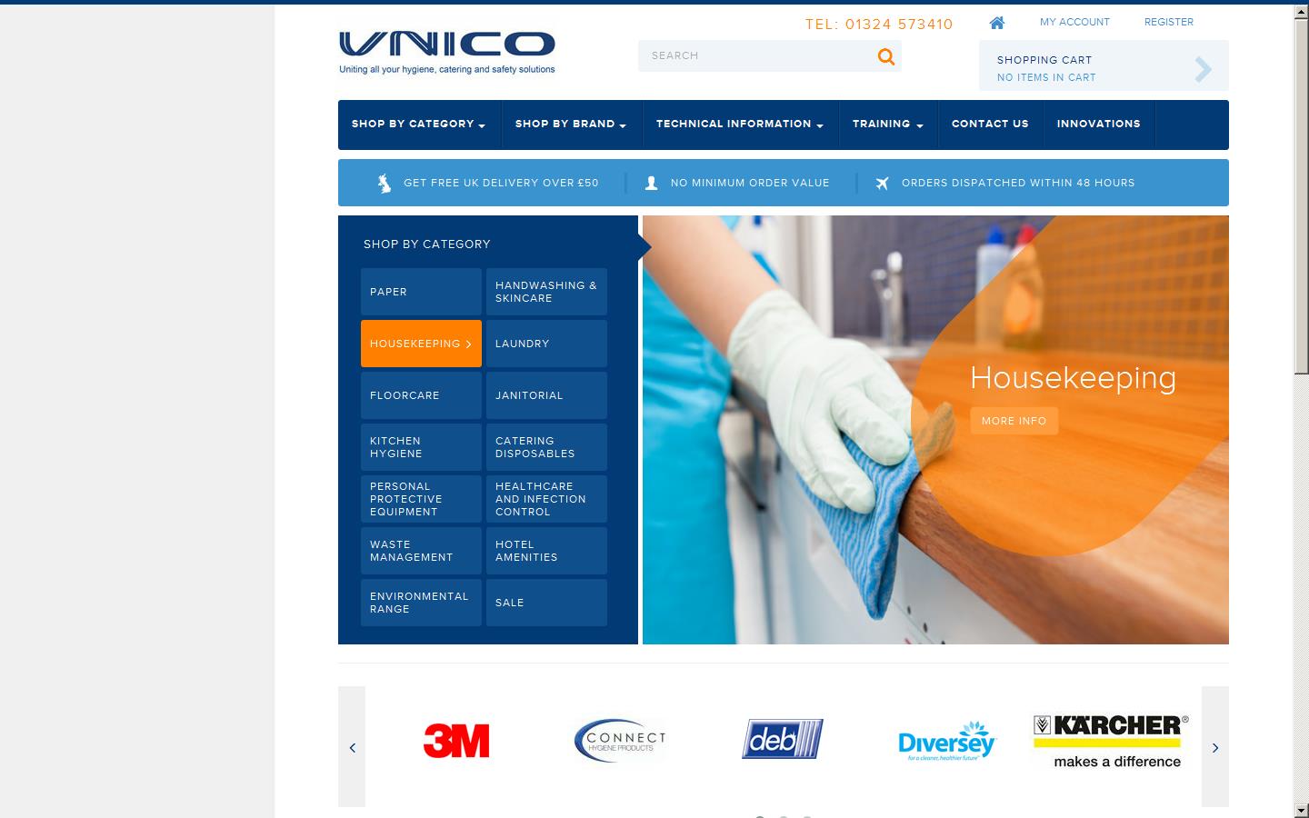 Unico Ltd Website