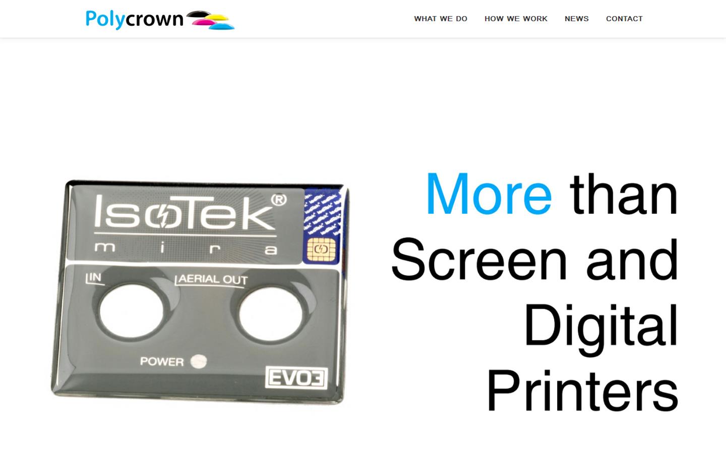 Polycrown Ltd Website