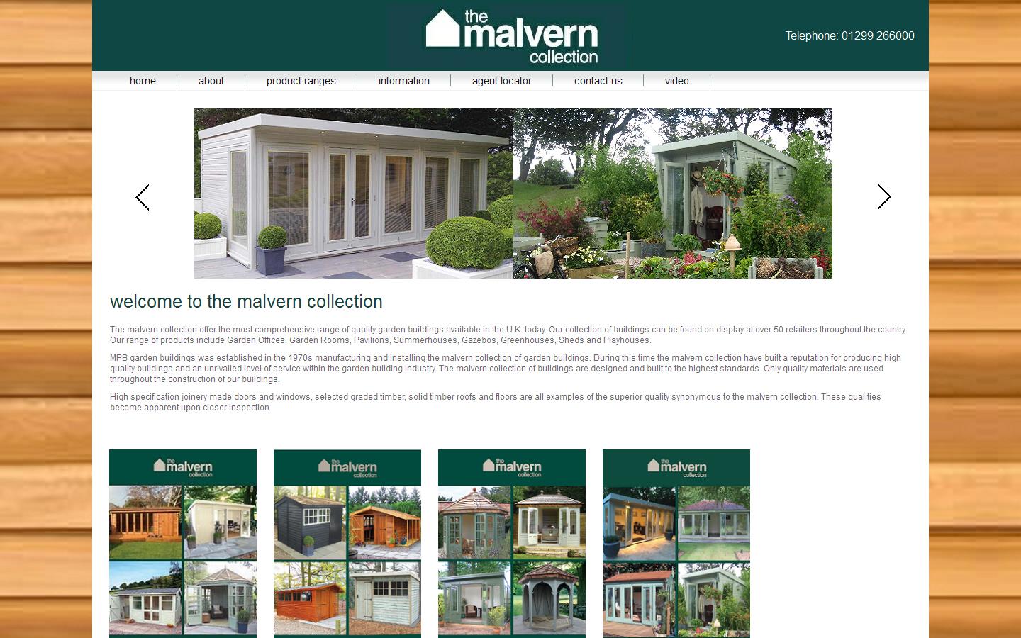 M P B Garden Buildings Website