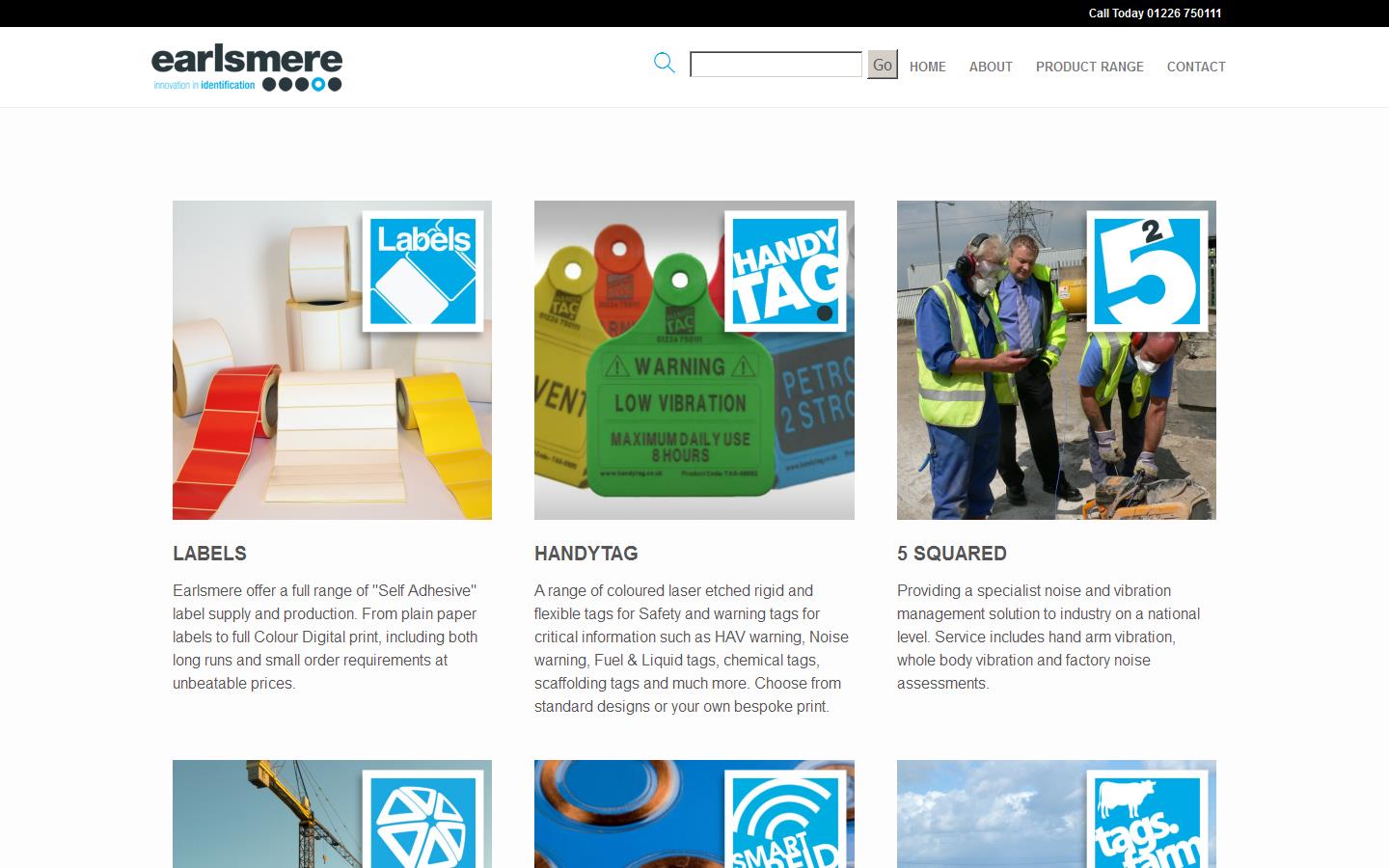 Earlsmere Ltd Website