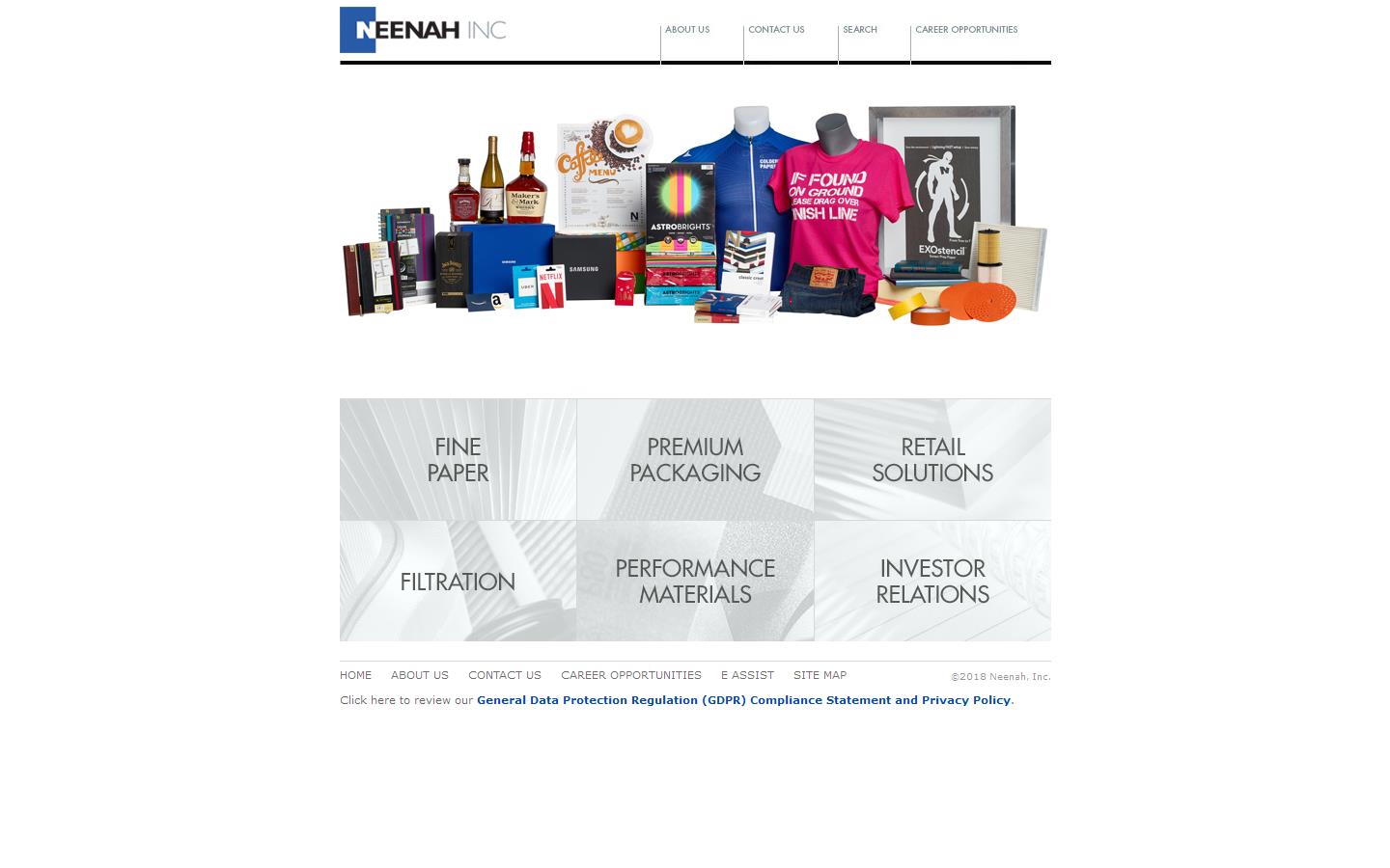 Neenah Website