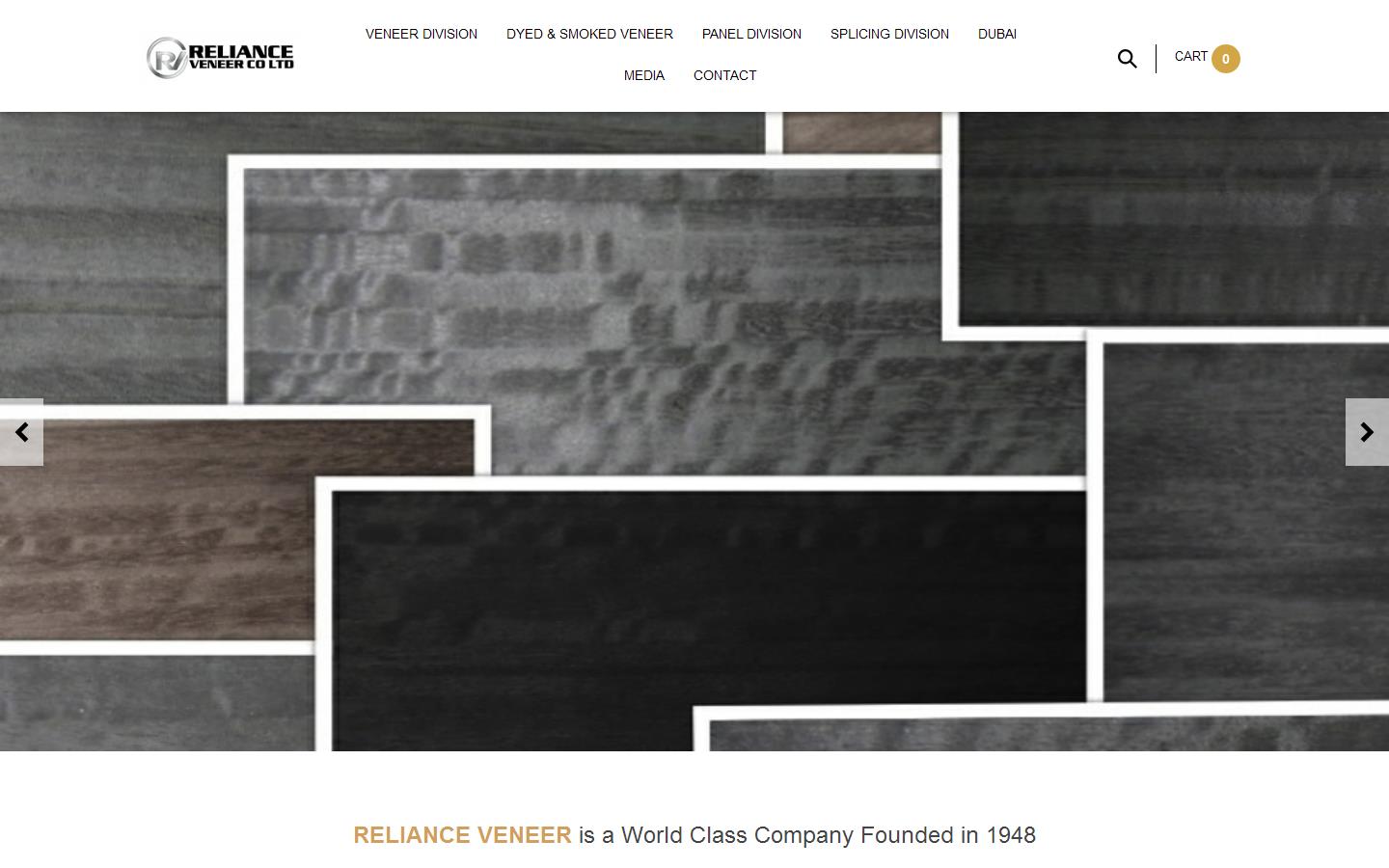 Reliance Veneer Co. Ltd Website