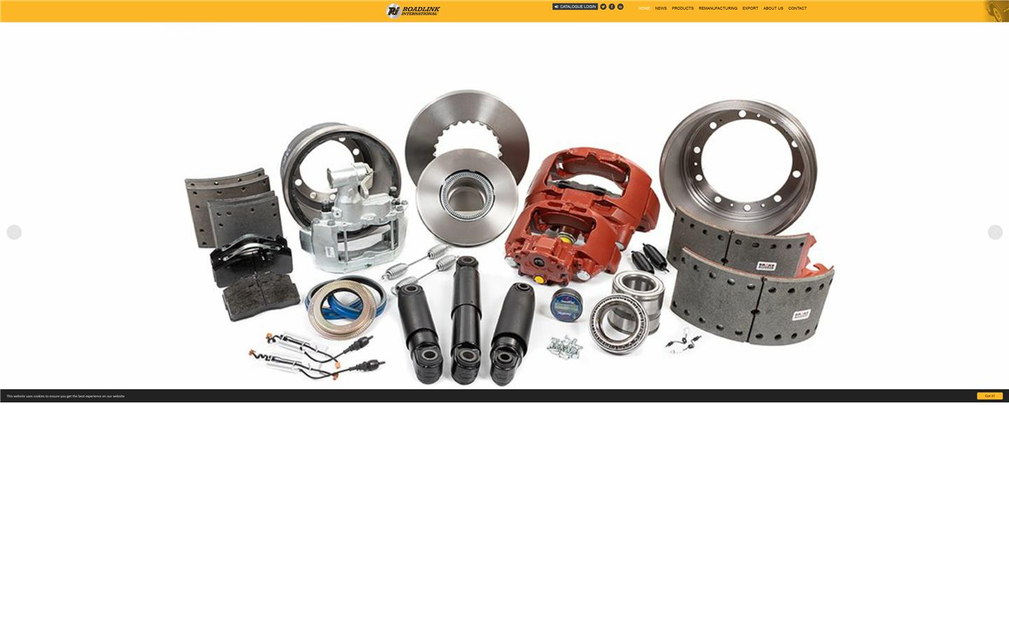 Roadlink International Website