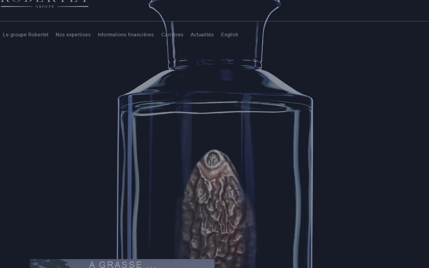 Robertet UK Ltd Website