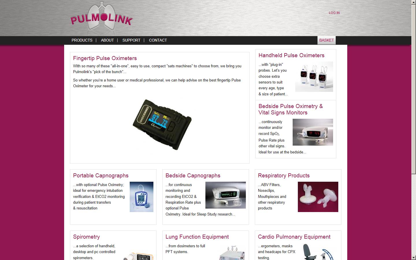 Pulmolink Website