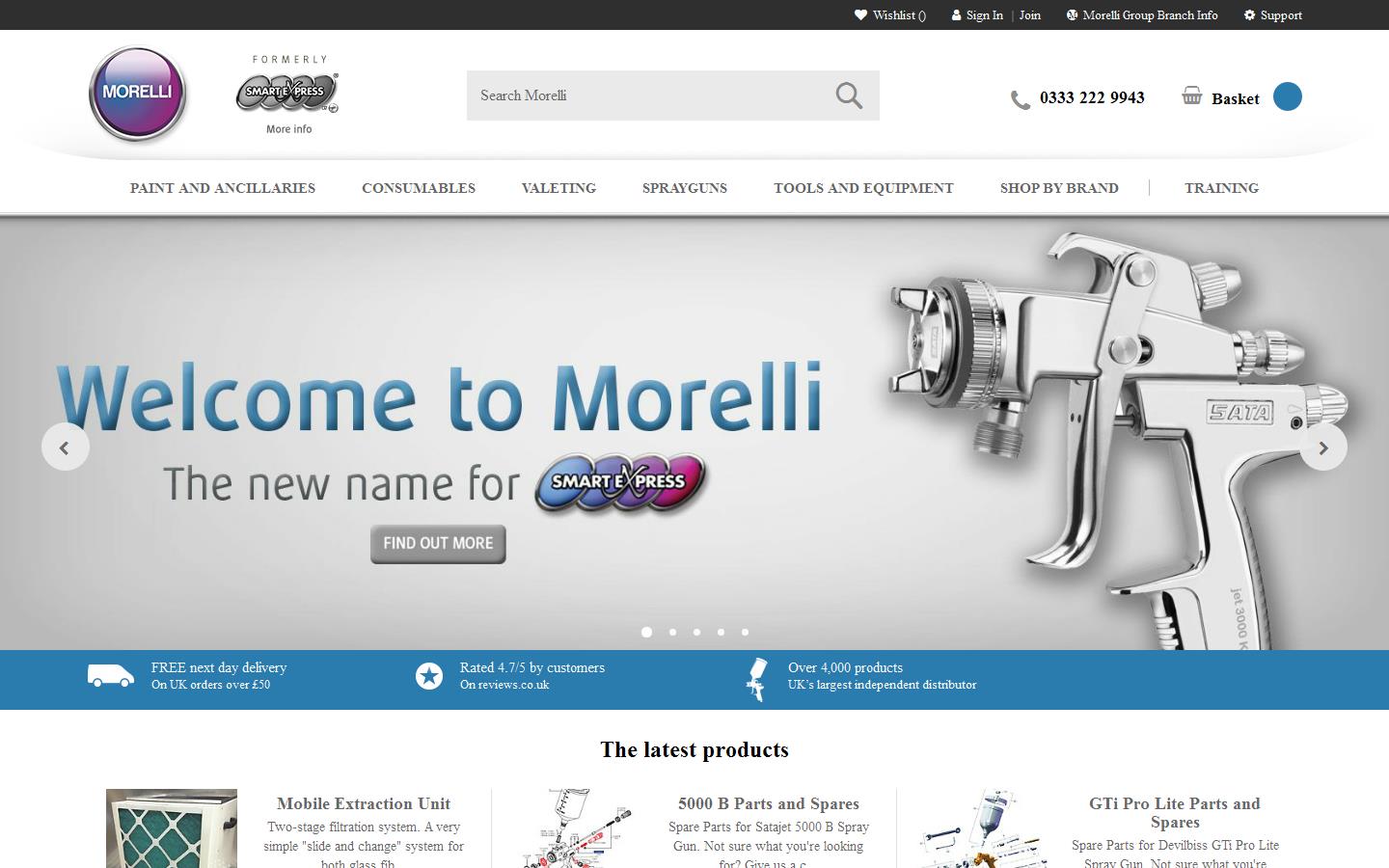 Morelli Group Ltd Website