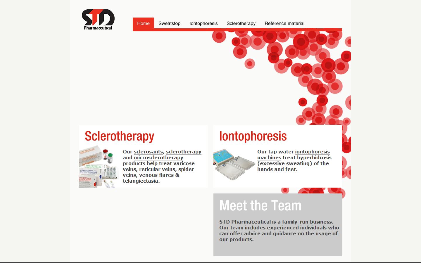 S T D Pharmaceutical Website