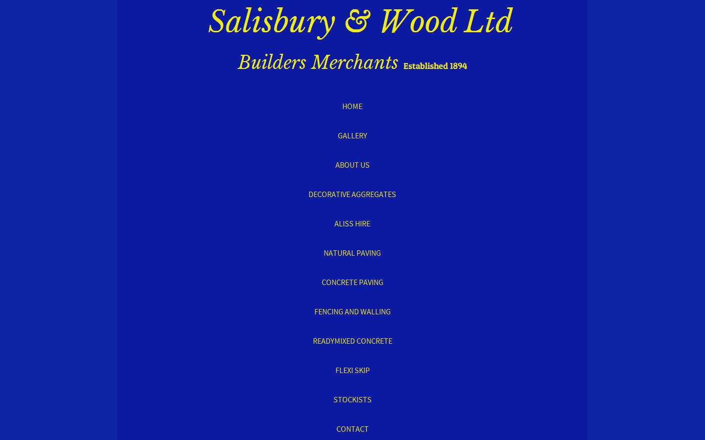 Salisbury & Wood Website