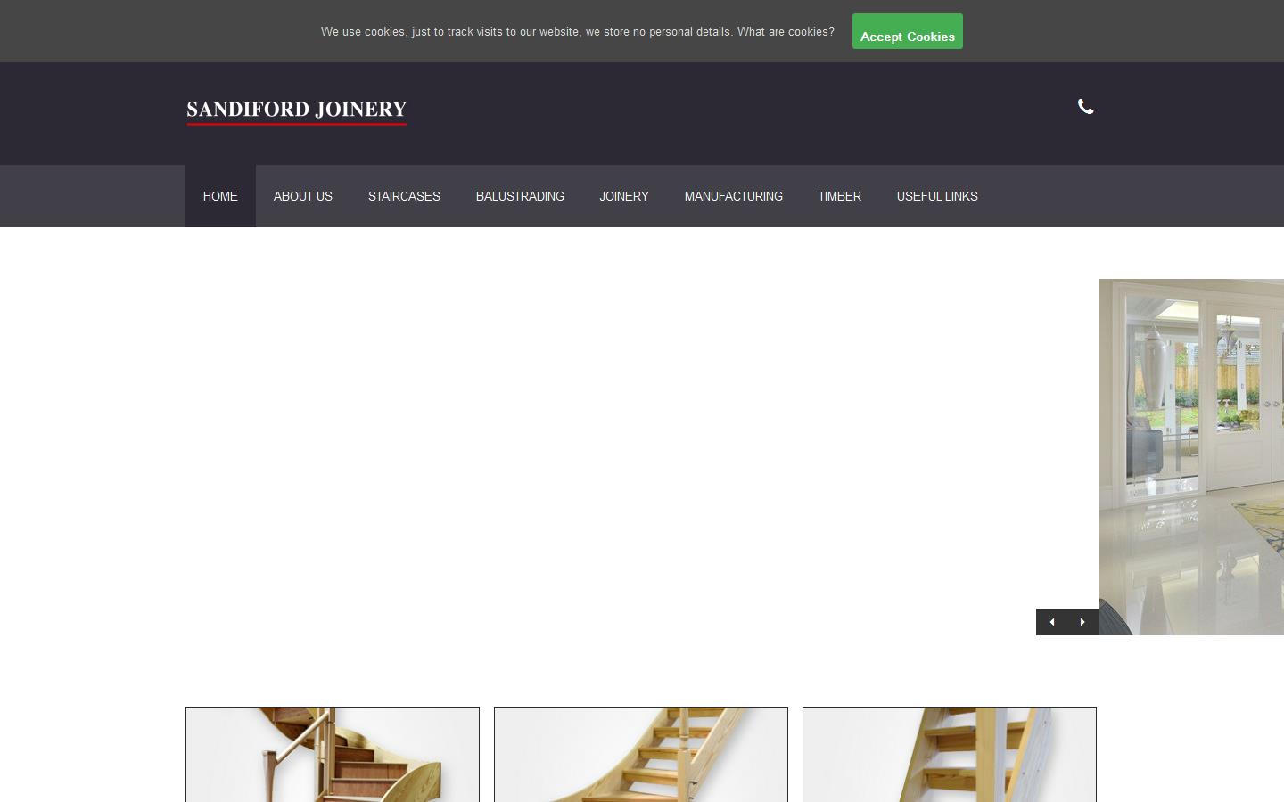 Sandiford Son & Bannister Website