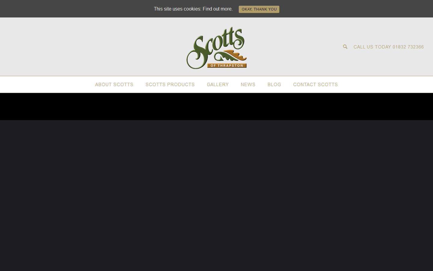 Scotts of Thrapston Website