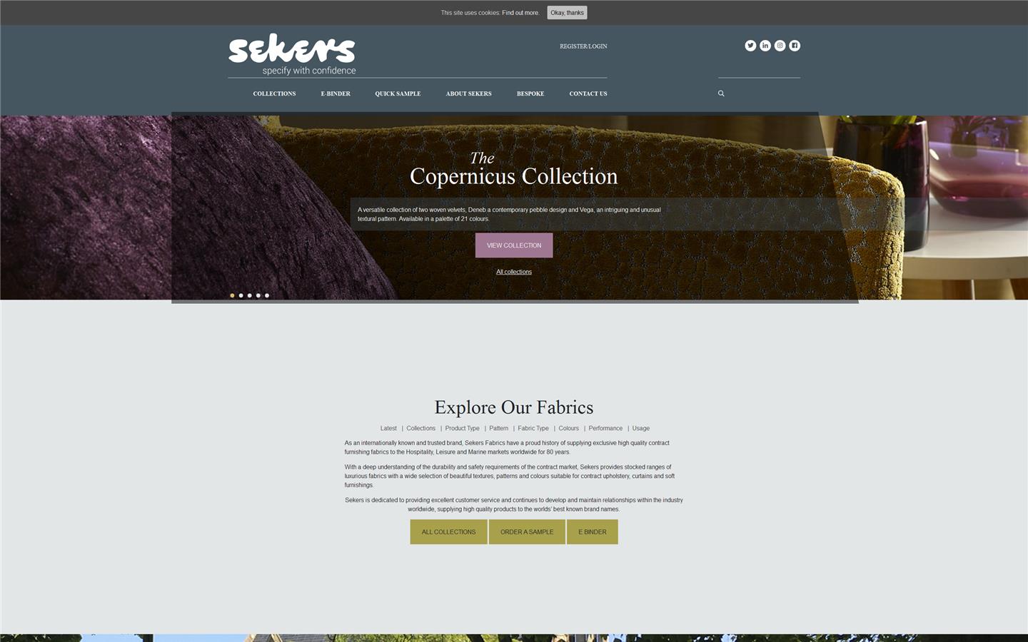 Sekers Website