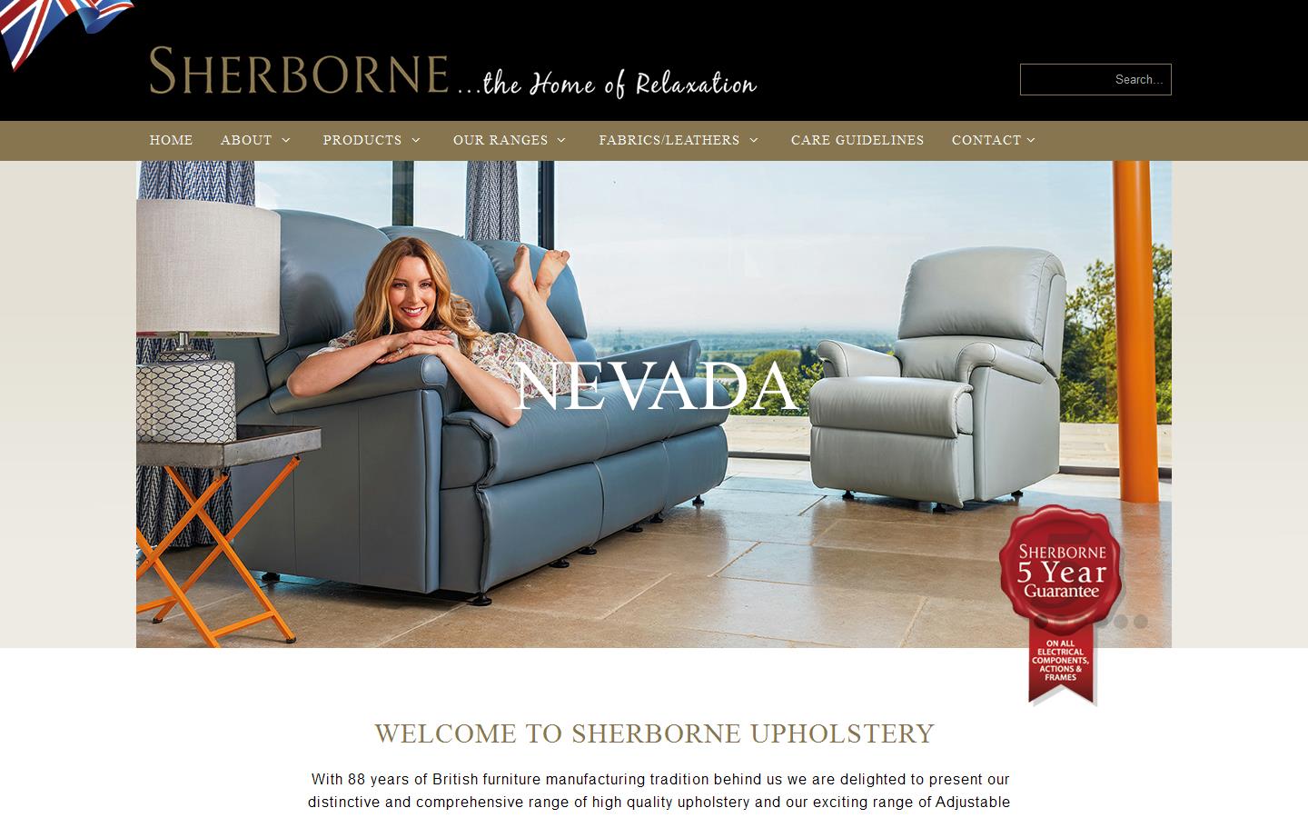 Sherborne Upholstery Ltd Website