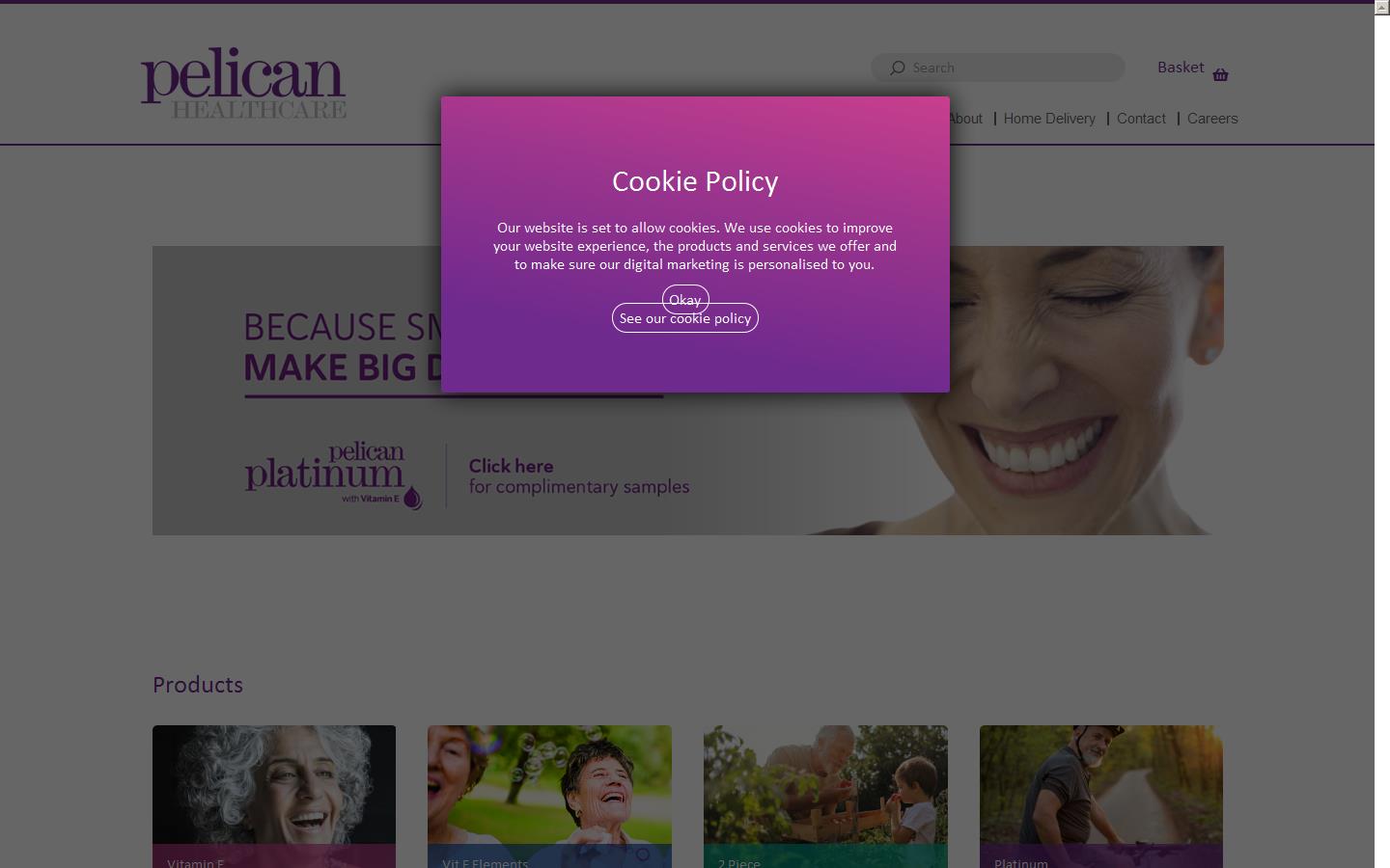 Pelican Healthcare Ltd Website