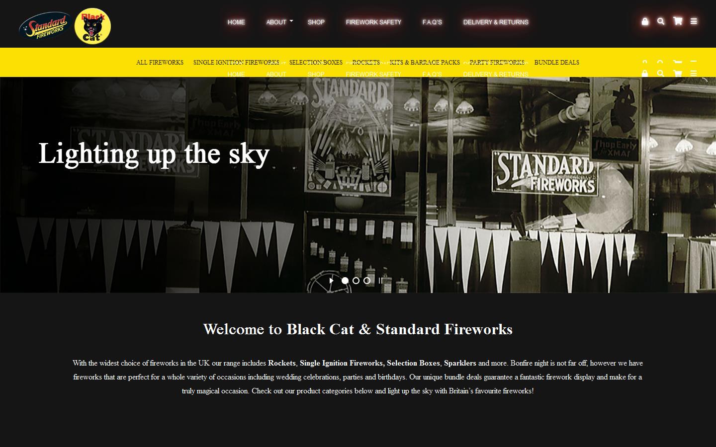 Black Cat Website