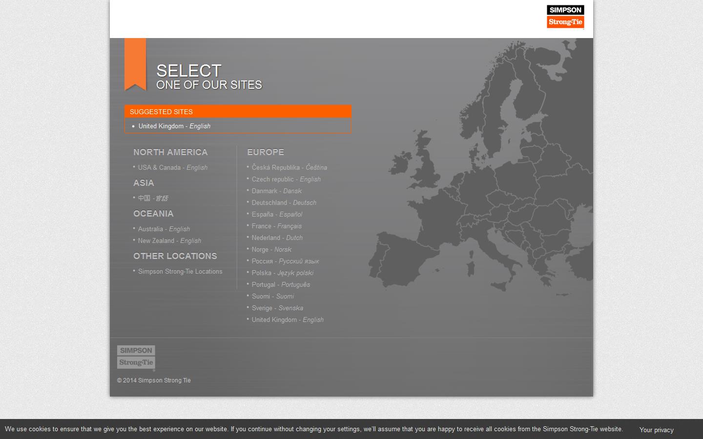 Simpson Strong Tie Website