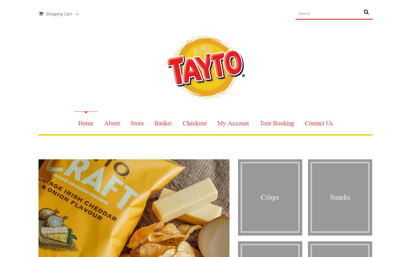 Tayto Group Ltd Website