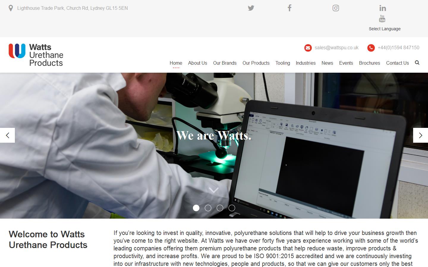 Watts Urethane Products Website