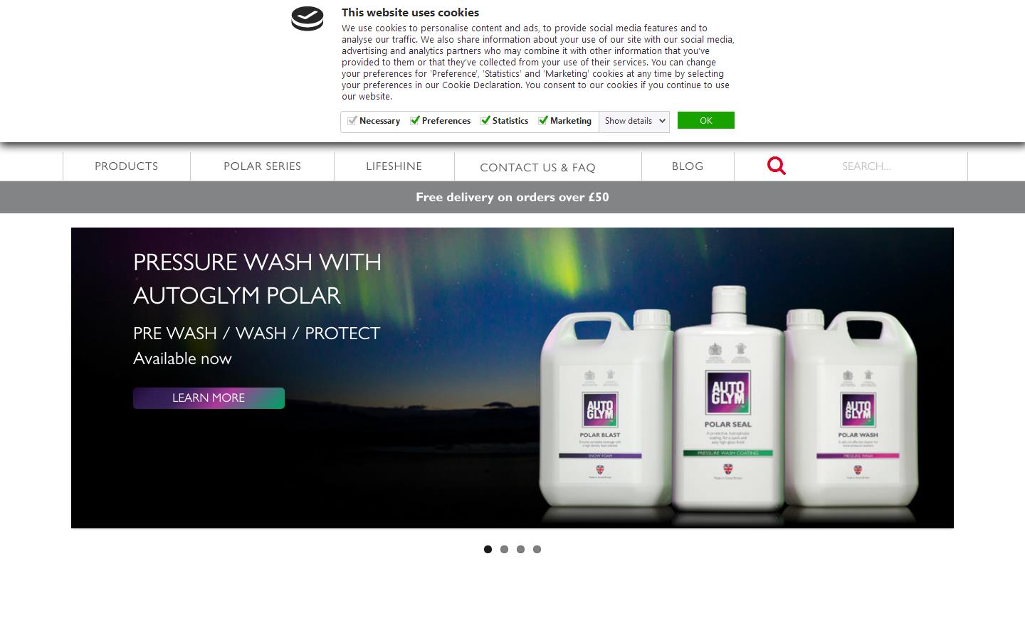 Autoglym Website