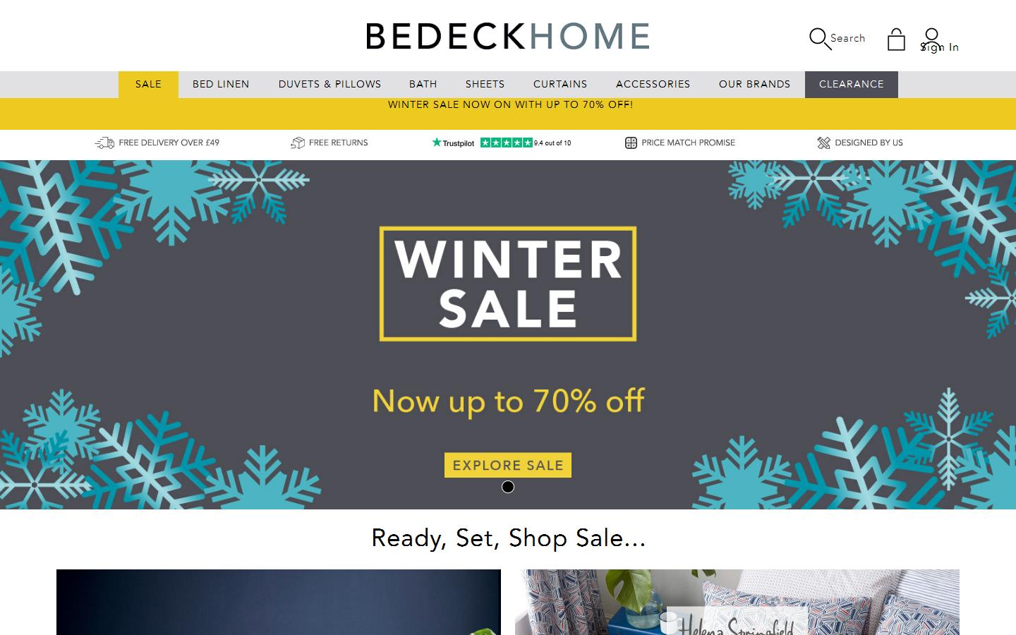 Bedeck Ltd Website
