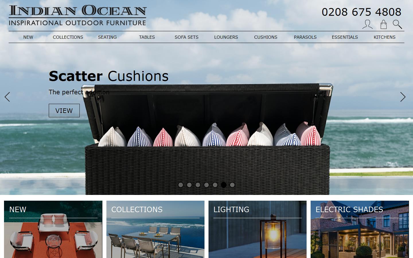 Indian Ocean Ltd Website