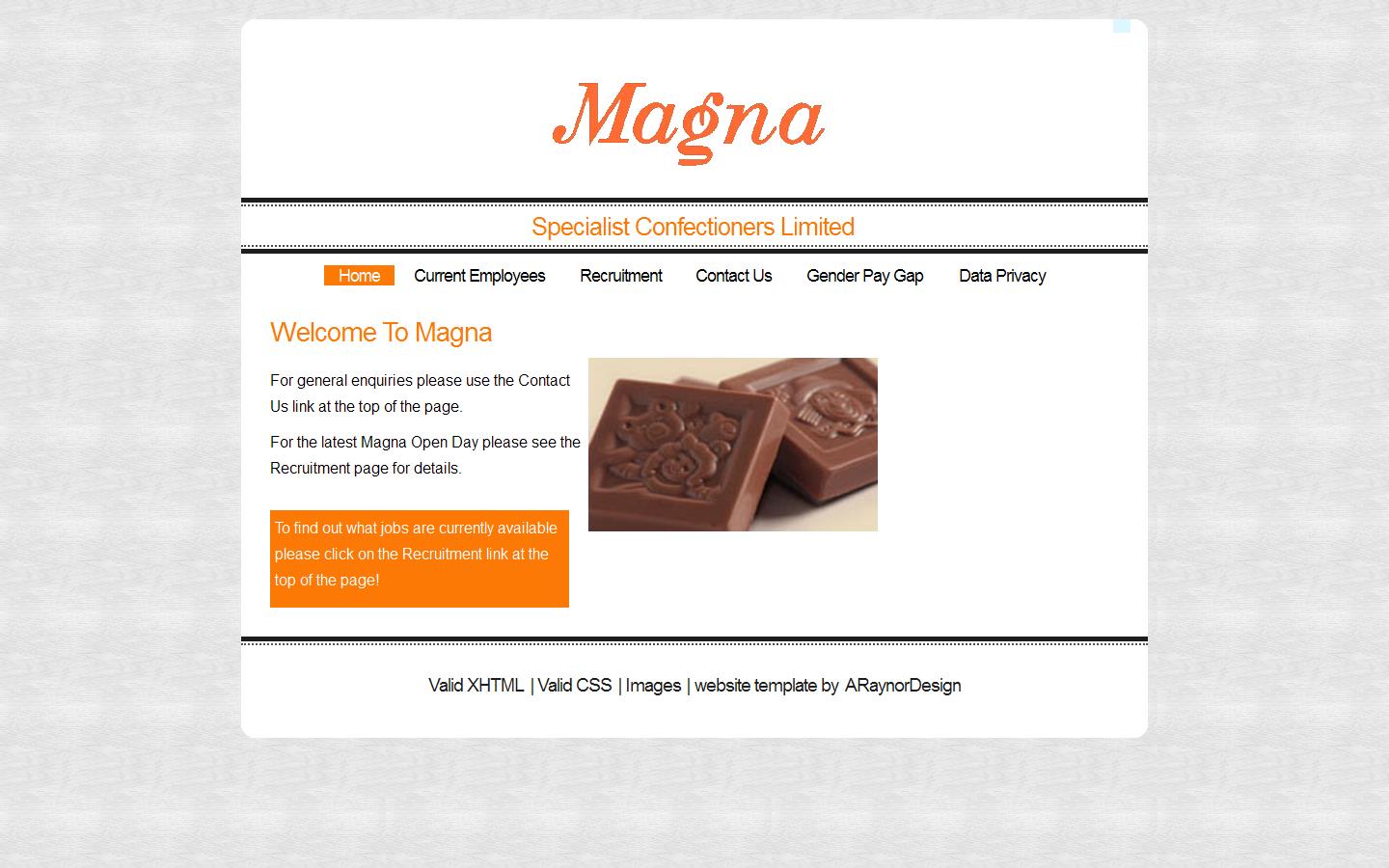 Magna Website