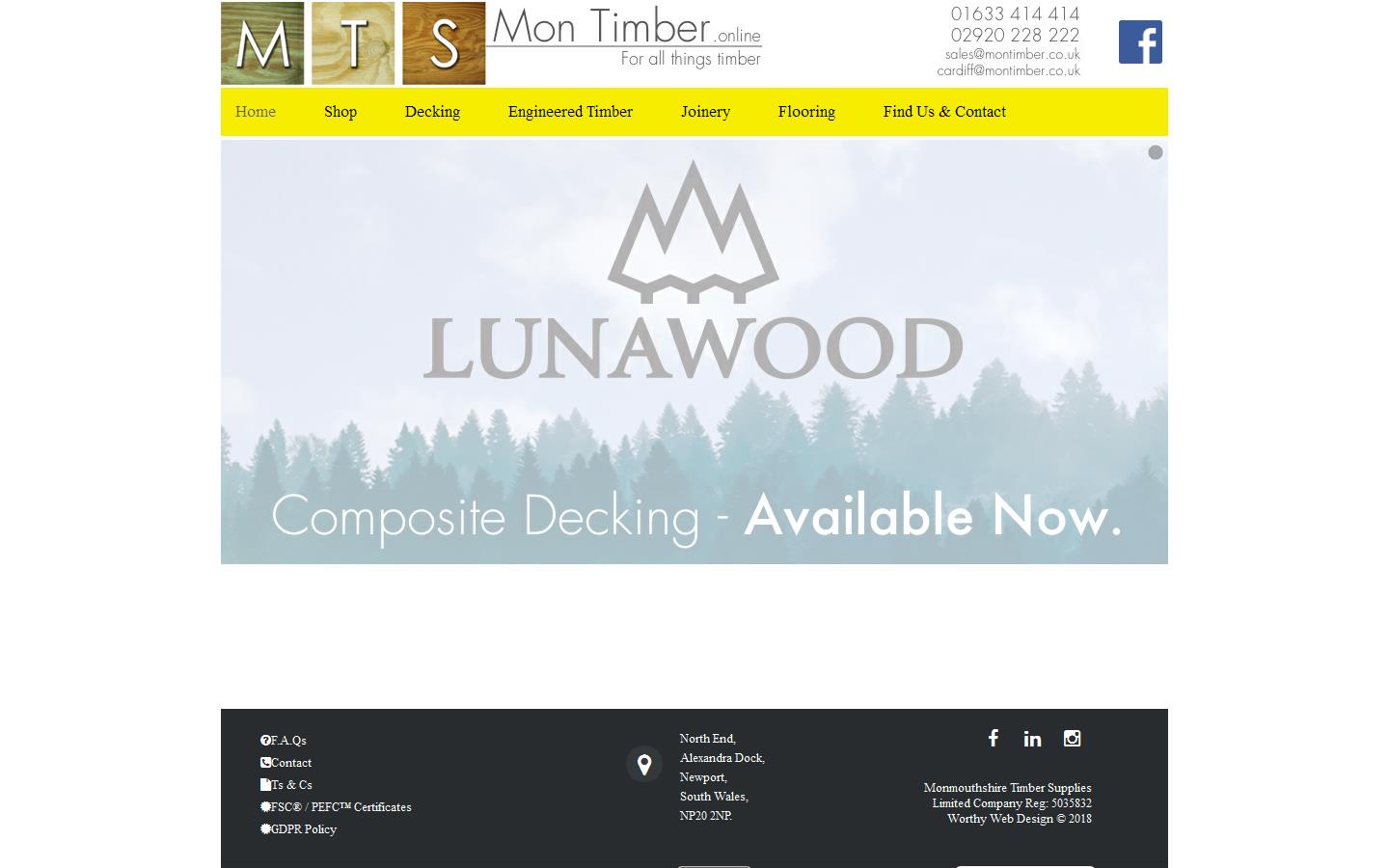 Mon Timber Website